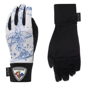 Damskie rękawice narciarskie Rossignol JCC I Tips. Białe rękawiczki Rossignol, bez wzorów. Za 263,50 zł.