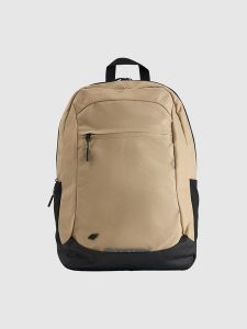 4F Plecak miejski (20 L) z zapinaną kieszenią na laptop - beżowy Uniwersalny. Brązowe plecaki 4f. W wyprzedaży za 119,99 zł.
