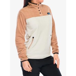 Bluza polarowa damska Kavu Cavanaugh. Niebieskie bluzy KAVU, m, bez wzorów, z polaru, bez kaptura. Za 361,99 zł.