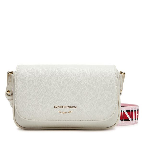 Torebka Emporio Armani. Białe listonoszki Emporio Armani, bez wzorów, bez dodatków. Za 519,99 zł.