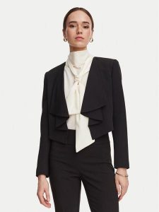 Rinascimento Marynarka CFC0130335003 Czarny Regular Fit. Czarne marynarki i żakiety Rinascimento, xs, bez wzorów, z syntetyku. Za 566,99 zł.