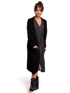 Be Wear Kardigan w kolorze czarnym rozmiar: onesize. Czarne kardigany Be Wear. Za 158,84 zł.