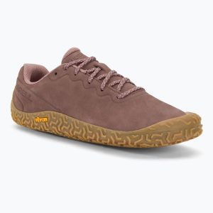 Buty barefoot damskie Merrell Vapor Glove 6 LTR marron. Brązowe buty trekkingowe Merrell, bez zapięcia. Za 465,48 zł.