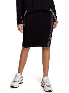 Made of emotion Spódnica w kolorze czarnym rozmiar: S. Czarne spódnice Made Of Emotion, na co dzień, s, bez wzorów, midi. Za 111,45 zł.