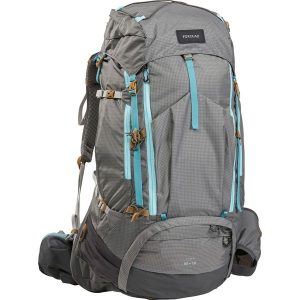 Plecak trekkingowy damski Forclaz MT 500 Air 55+10 l. Szare plecaki FORCLAZ. Za 499,99 zł.