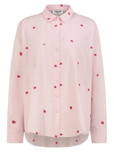 Sublevel Koszula w kolorze jasnoróżowym rozmiar: L. Różowe koszule Sublevel, l, bez wzorów, z bawełny, bez kołnierzyka, bez ramiączek. Za 86,99 zł.