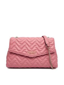 Guess Torebka HWQG96 53210 Różowy. Czerwone torebki klasyczne Guess, z aplikacjami, ze skóry, bez dodatków. Za 439,99 zł.