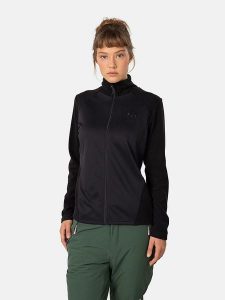 KARI TRAA Bluza polarowa "Kari" w kolorze czarnym rozmiar: XS. Czarne bluzy Kari Traa, xs, bez wzorów, z polaru, bez kaptura. Za 97,51 zł.