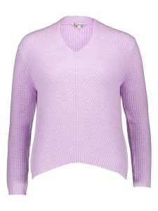 Street One Sweter w kolorze lawendowym rozmiar: 42. Różowe swetry oversize Street One, bez wzorów, bez ramiączek. Za 83,42 zł.