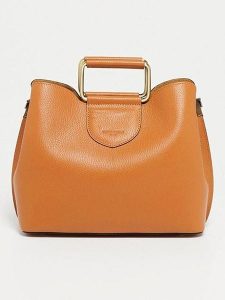 Victor & Hugo Paris Skórzana torebka "Biana" w kolorze jasnobrązowym - 29 x 25 x 13,5 cm rozmiar: onesize. Brązowe torebki klasyczne Victor & Hugo Paris, bez wzorów, z materiału, bez dodatków. Za 369,99 zł.