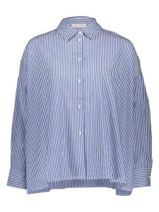 Rich & Royal Bluzka w kolorze błękitnym rozmiar: 34. Niebieskie bluzki Rich & Royal, bez wzorów, z bawełny, bez kołnierzyka, bez ramiączek. Za 131,12 zł.