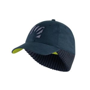Czapka z daszkiem Karpos Mosigo. Niebieskie czapki KARPOS, bez wzorów, z wełny. Za 125,30 zł.