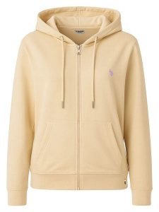 U.S. Polo Assn. Bluza w kolorze beżowym rozmiar: L. Brązowe bluzy U.S. Polo Assn., l, bez wzorów, bez kaptura. Za 188,85 zł.