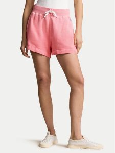 Polo Ralph Lauren Szorty sportowe 211935586001 Różowy Relaxed Fit. Czerwone spodenki sportowe Polo Ralph Lauren, xl, bez wzorów, z bawełny. Za 281,99 zł.