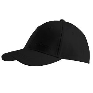 Czapka z daszkiem do golfa Inesis MW500. Czarne czapki INESIS, bez wzorów, z bawełny, sportowe. Za 29,99 zł.