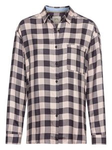 Camel Active Koszula w kolorze beżowo-czarnym rozmiar: XL. Brązowe koszule Camel Active, xl, bez wzorów, z wiskozy, bez kołnierzyka, bez ramiączek. Za 138,87 zł.