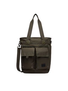 G-STAR Torebka C-HT8440 Khaki. Brązowe listonoszki G-Star, bez wzorów, z materiału, bez dodatków. Za 229,99 zł.