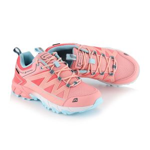 Buty turystyczne niskie damskie Alpine Pro Uhese. Czerwone buty trekkingowe Alpine Pro, bez zapięcia. W wyprzedaży za 279,00 zł.