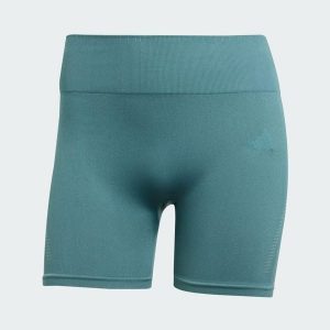 Legginsy Workout Essentials 4 inch. Niebieskie legginsy ADIDAS, bez wzorów. Za 129,00 zł.