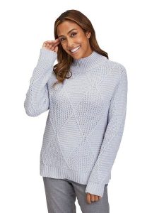 Betty Barclay Sweter w kolorze błękitnym rozmiar: 40. Niebieskie swetry oversize Betty Barclay, bez wzorów, ze splotem, bez ramiączek. Za 105,38 zł.