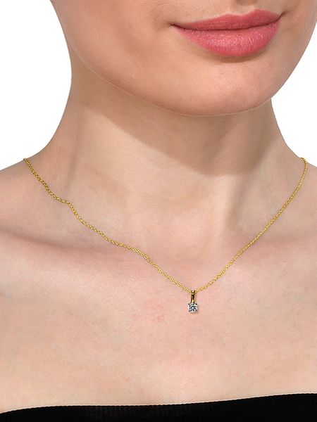 Vittoria Jewels Złota zawieszka z diamentem rozmiar: onesize. Żółte zawieszki Vittoria Jewels, z diamentem, srebrne. Za 383,80 zł.