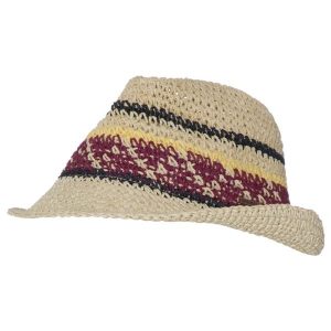 Kapelusz damski Protest PRTHIPPIE hat. Brązowe kapelusze Protest, bez wzorów, ze skóry, boho. Za 79,90 zł.
