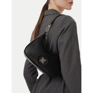 Torebka Nine West. Czarne torebki klasyczne Nine West, bez wzorów, bez dodatków. Za 199,99 zł.