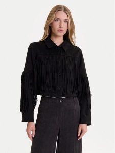 ONLY Kurtka z imitacji skóry Diane 15354896 Czarny Regular Fit. Czarne kurtki ONLY, s, bez wzorów, ze skóry, bez kaptura. Za 249,99 zł.