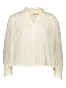 Pepe Jeans Koszula w kolorze kremowym rozmiar: XL. Brązowe koszule Pepe Jeans, xl, bez wzorów, z bawełny, bez kołnierzyka, bez ramiączek. Za 153,95 zł.