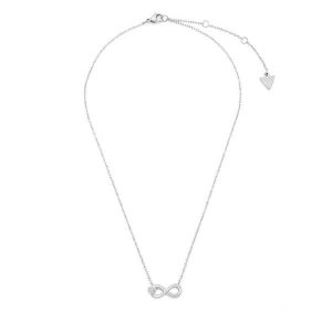 Naszyjnik Guess. Szare naszyjniki Guess, srebrne. Za 248,99 zł.