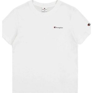 T-shirt Damski. Białe t-shirty Champion, bez wzorów, bez kołnierzyka, bez ramiączek. Za 131,99 zł.