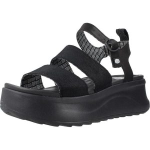 Sandały HEY DUDE DELRAY BUCKLE CLASSIC Czarny. Czarne buty trekkingowe PRO BRANDS, z tkaniny, bez zapięcia. Za 360,44 zł.
