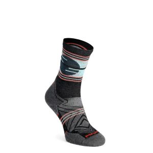 Skarpety damskie do biegania Smartwool Trail Run Targeted Cushion. Szare skarpetki Smartwool, bez wzorów. Za 104,99 zł.