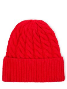 Marie Lund Czapka Kobiety Sztuczne włókno czerwony, ONE SIZE. Czerwone czapki Marie Lund, bez wzorów, z włókna, eleganckie. Za 149,95 zł.