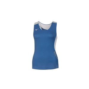 T-shirt damski bez rękawów premium Mizuno JPN. Białe t-shirty Mizuno, bez wzorów, bez kołnierzyka, bez ramiączek. Za 134,00 zł.