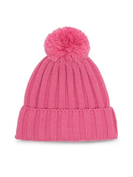 Jenny Fairy Czapka 4W3-016-AW23 Różowy. Czerwone czapki Jenny Fairy, bez wzorów. Za 59,99 zł.