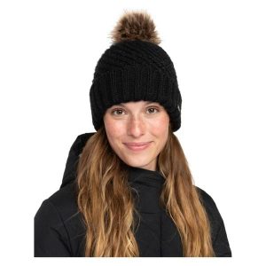 Czapka zimowa dla Kobiety BLIZZARD Czarny. Czarne czapki Roxy, bez wzorów, z materiału. W wyprzedaży za 146,45 zł.