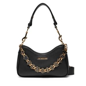 Torebka LOVE MOSCHINO. Czarne torebki klasyczne LOVE MOSCHINO, bez wzorów, bez dodatków. Za 669,99 zł.