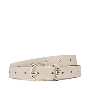 Pasek Damski Tommy Hilfiger. Brązowe paski TOMMY HILFIGER, bez wzorów. Za 249,99 zł.