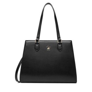 Torebka Beverly Hills Polo Club. Czarne torebki klasyczne Beverly Hills Polo Club, bez wzorów, bez dodatków. Za 199,99 zł.