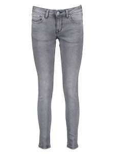 Pepe Jeans Dżinsy "Pixie" - Skinny fit - w kolorze szarym rozmiar: W31/L30. Szare jeansy Pepe Jeans, z aplikacjami, z jeansu. Za 197,17 zł.