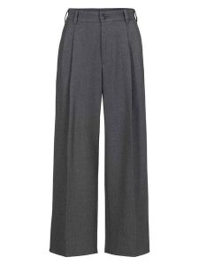 Herrlicher Spodnie "Narzissa" w kolorze ciemnoszarym rozmiar: W34. Szare spodnie z wysokim stanem Herrlicher, bez wzorów, z materiału, z podwyższonym stanem. Za 217,99 zł.