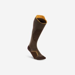 Skarpety Stat 900 merino długie. Skarpetki SOLOGNAC, bez wzorów, z wełny. Za 69,99 zł.