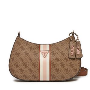Torebka Guess. Szare torebki klasyczne Guess, z aplikacjami, bez dodatków. Za 279,99 zł.