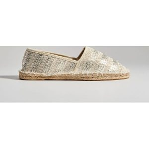 Plecione espadryle - Srebrny. Espadryle marki Mohito. Za 69,99 zł.