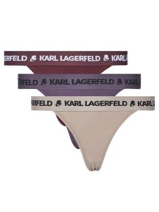 KARL LAGERFELD Komplet 3 par fig brazylijskich A1W47159 Kolorowy. Komplety bielizny KARL LAGERFELD, bez wzorów, z bawełny. Za 139,99 zł.
