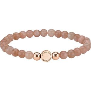 Liebeskind Bransoletka z opalem rozmiar: onesize. Różowe bransoletki Liebeskind, z opalem, ze stali. Za 127,65 zł.