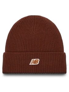 New Balance Czapka Winter Watchman Beanie Patch V3.0 LAH53008ROK Brązowy. Brązowe czapki New Balance, bez wzorów, z materiału. Za 119,99 zł.