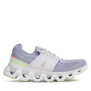 Buty do biegania On. Szare buty sportowe On, bez wzorów, bez zapięcia, do biegania. Za 499,99 zł.