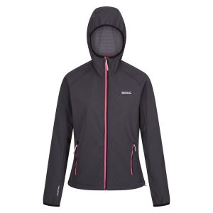 Kurtka Softshellowa Damska. Brązowe kurtki Regatta, s, bez wzorów, bez kaptura. Za 108,99 zł.